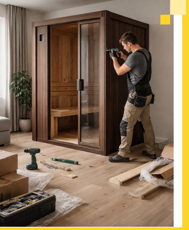 Установка и производство мини саун под ключ в Урюпинске