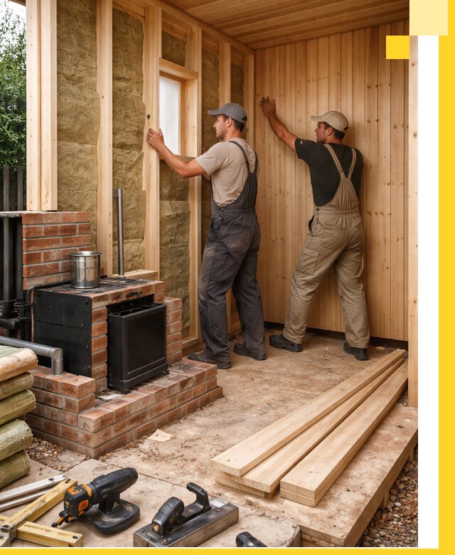 Строительство и установка дачных саун под ключ в Урюпинске