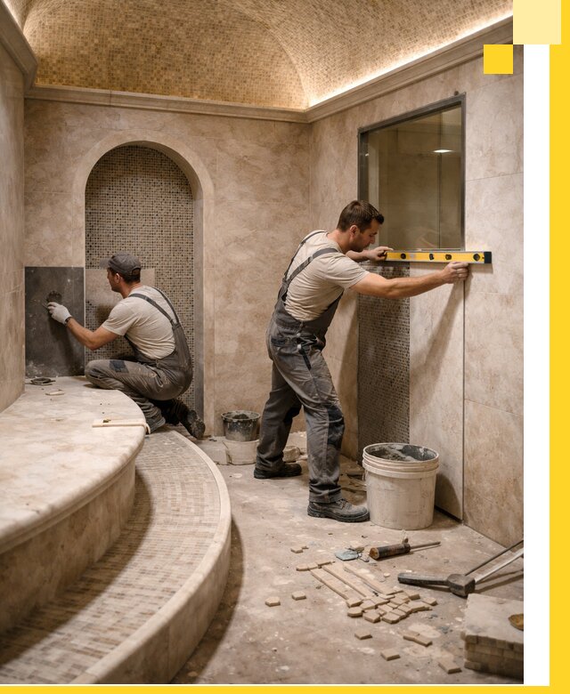 Проектирование и строительство саун с хамамом под ключ в Урюпинске