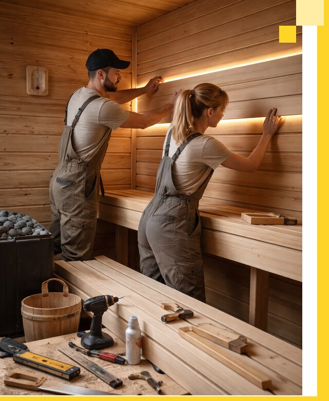 Дизайн саун и бань под ключ с индивидуальным проектом в Урюпинске