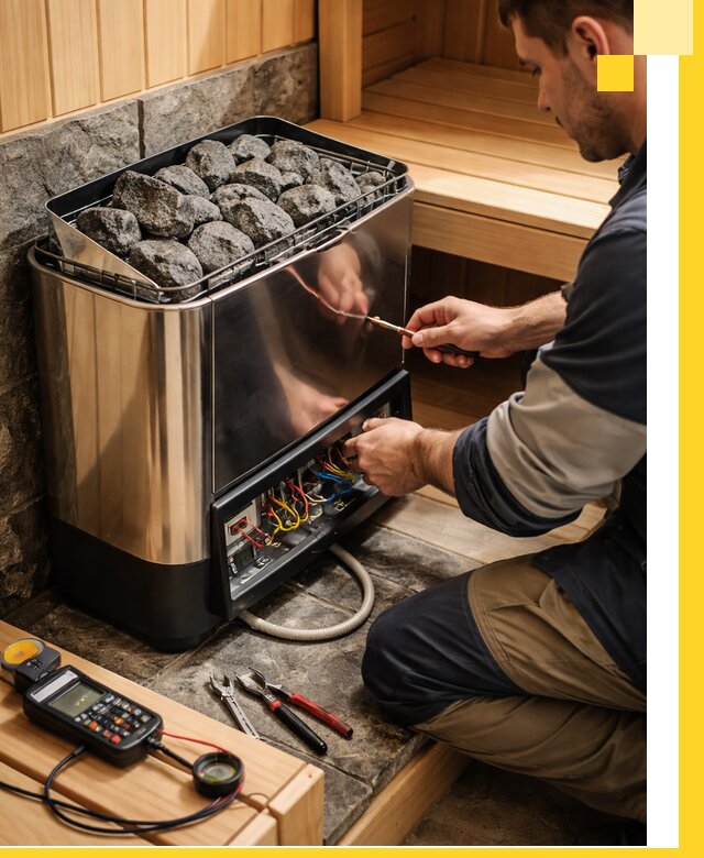 Продажа и установка электрокаменок для саун в Урюпинске