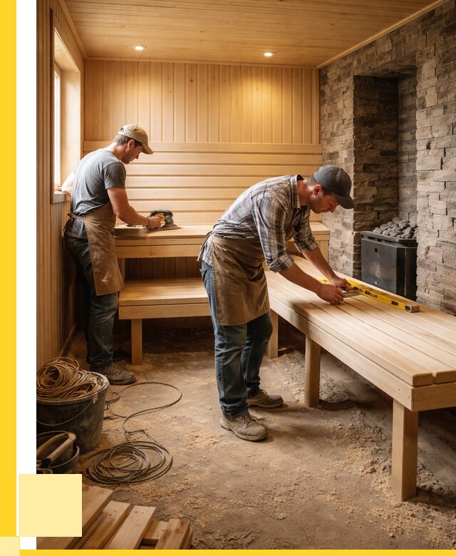 Отделка бани в Урюпинске: внутренняя отделка от 3090 р. | ЭриданРюп