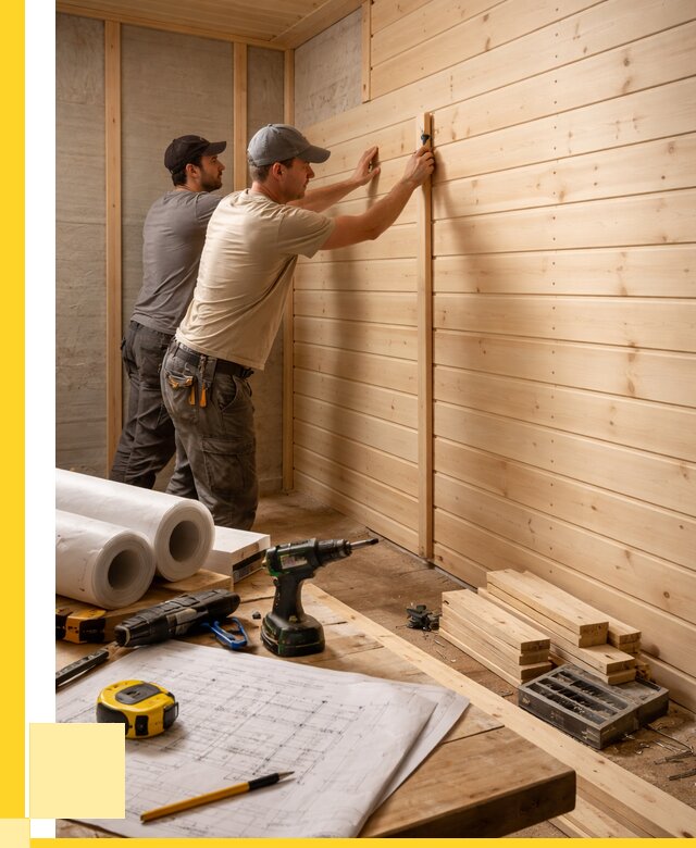 Обшивка бани вагонкой в Урюпинске от 1236 р., ЭриданРюп