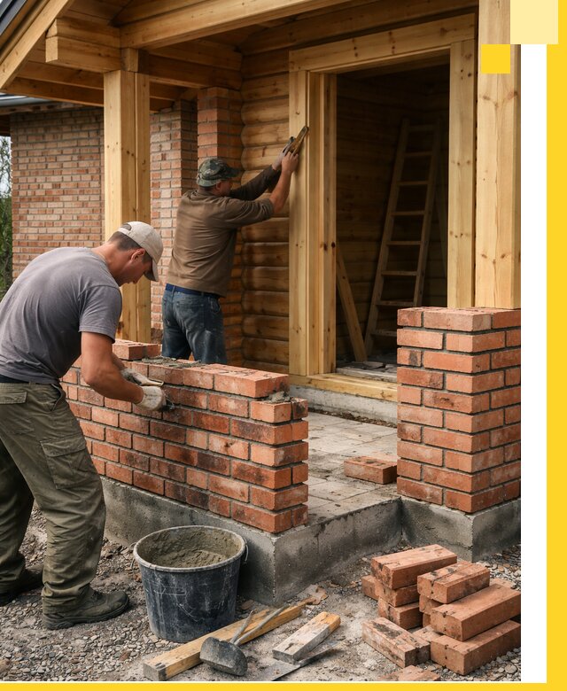 Строительство кирпичных бань под ключ в Урюпинске с гарантией качества