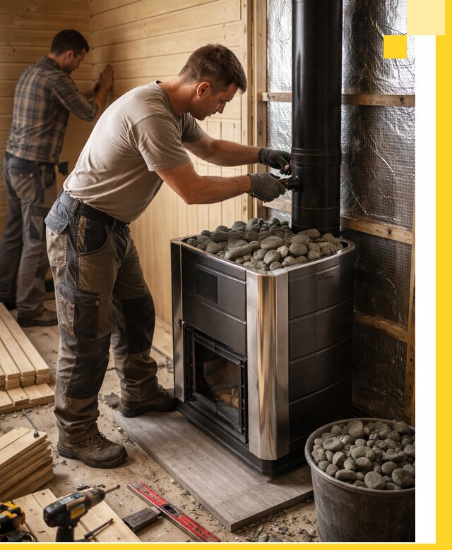 Проектирование и строительство парилок для бани в Урюпинске под ключ