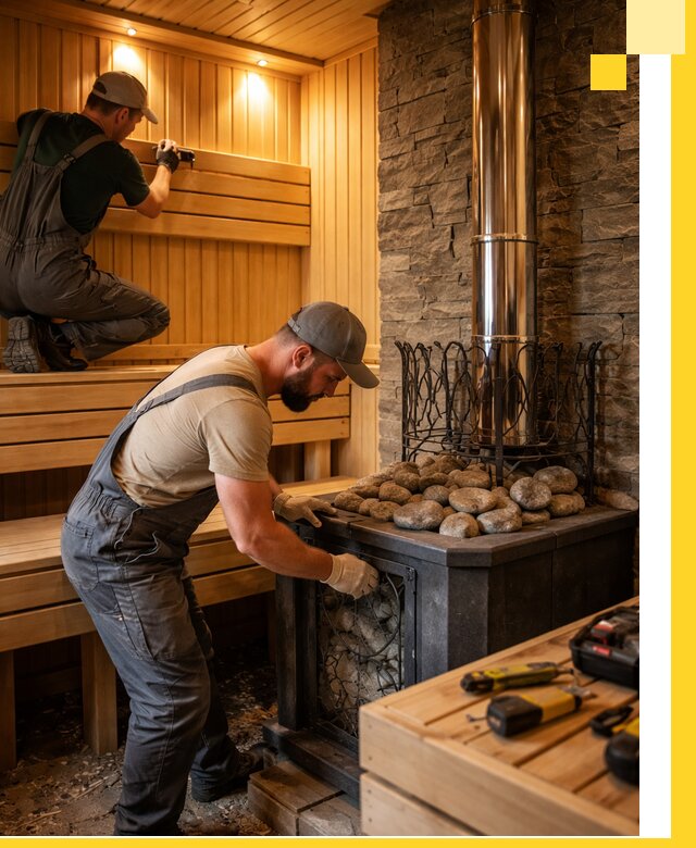 Комплексный дизайн бань, саун и зон отдыха в Урюпинске