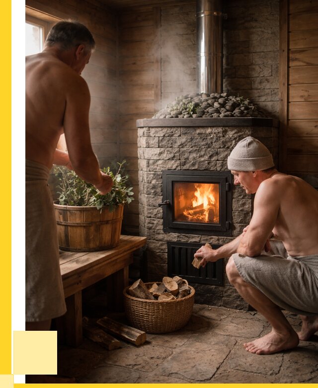 Банные печи под ключ в Урюпинске от 46355 р. | ЭриданРюп кирпичная