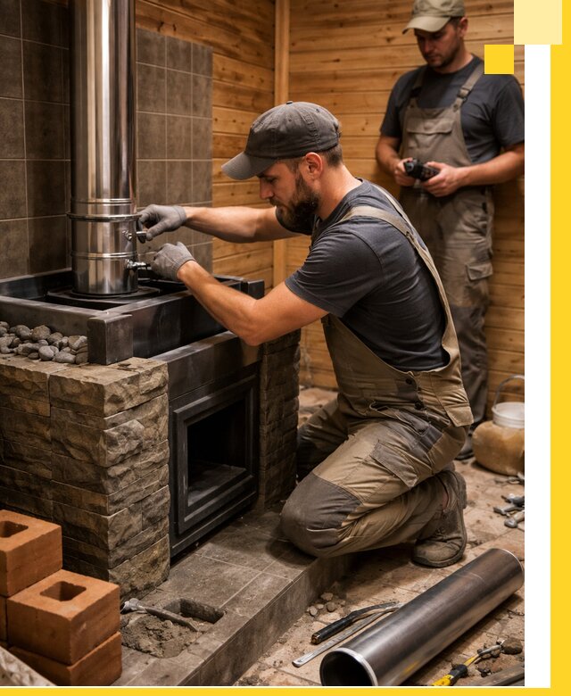 Изготовление и установка банных печей под ключ в Урюпинске