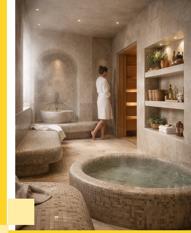 Строительство бани с хамамом в Урюпинске от 772575 р. | ЭриданРюп