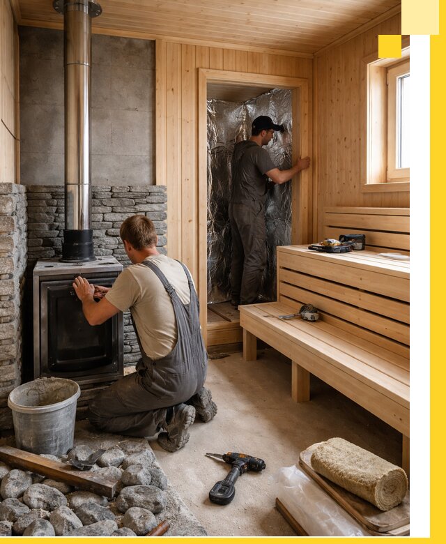 Строительство и изготовление бань под ключ в Урюпинске