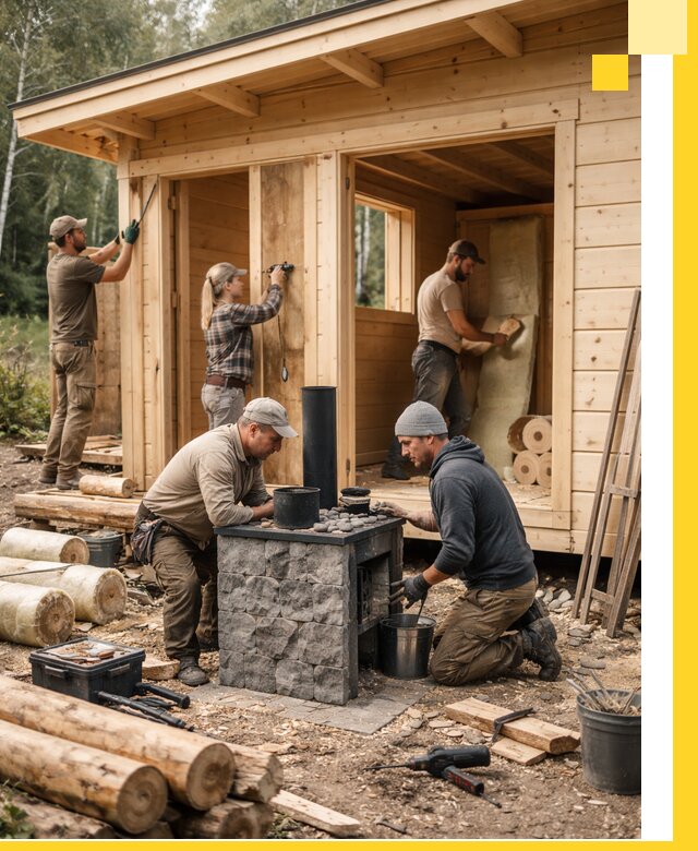 Купить баню под ключ в Урюпинске строительство монтаж отделка