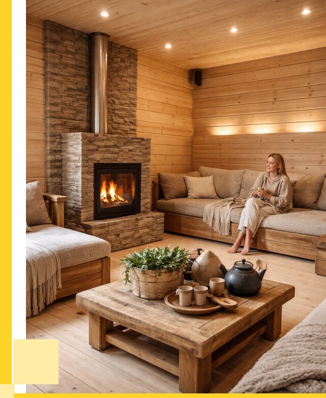 Проект бани с комнатой отдыха в Урюпинске от 36054 р. | ЭриданРюп