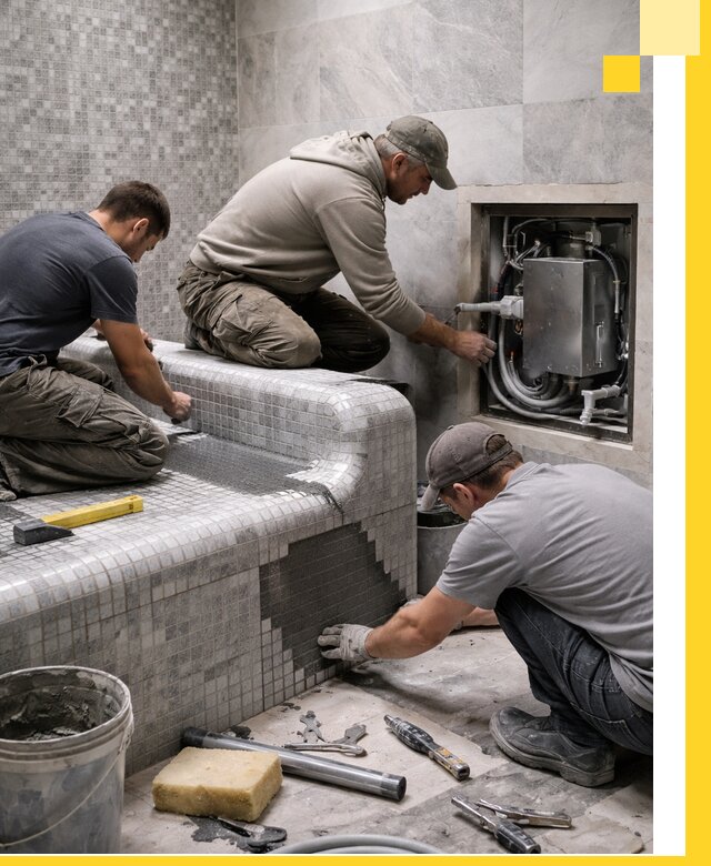 Проекты хамамов под ключ в Урюпинске и дизайн и строительство