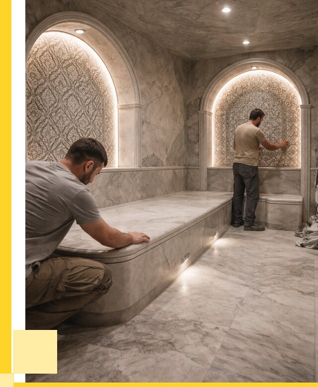 Турецкие бани под ключ в Урюпинске от 257525 р. | ЭриданРюп