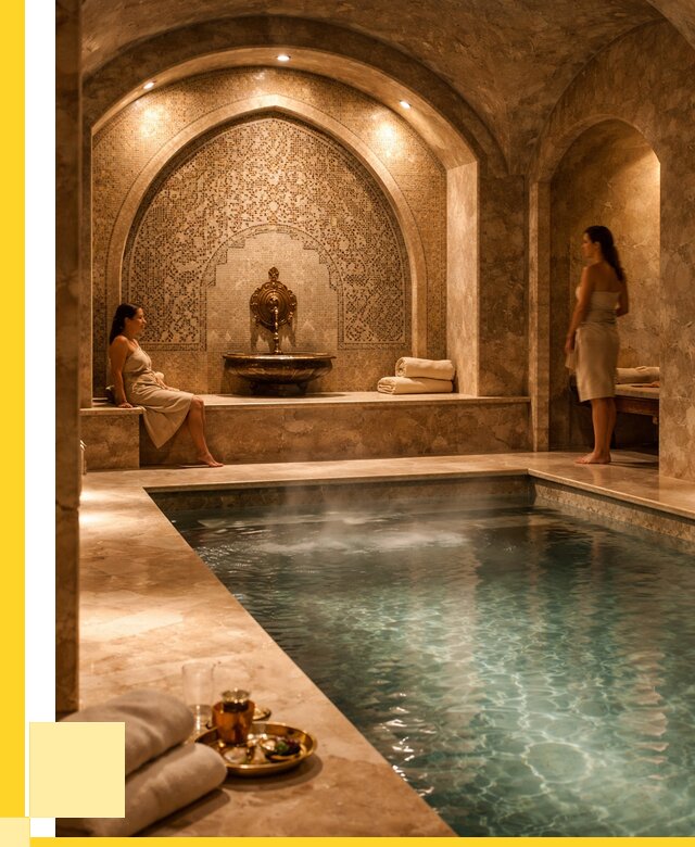 Хамам с бассейном под ключ в Урюпинске от 875585 р. | ЭриданРюп