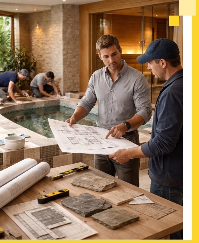 Проектирование SPA зон под ключ в Урюпинске с инженерией