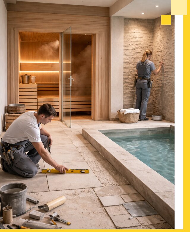 Комплексный дизайн и отделка интерьеров SPA под ключ в Урюпинске